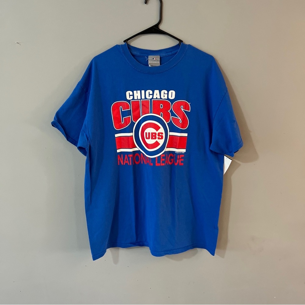 Red Jacket MLB Chicago Cubs Size XL T Shirt Baseball X-Large